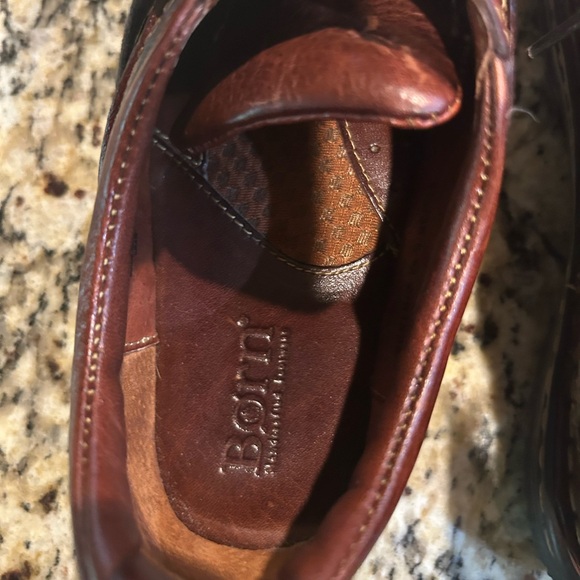 Born women’s  Casual Leather Lace-Up Shoes - Brown 7.5 - Picture 5 of 6